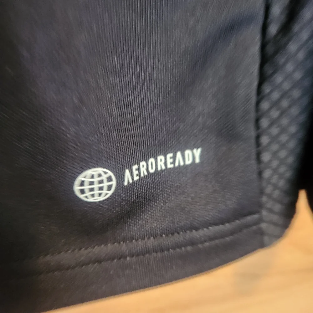 ADIDAS MEN'S TIRO 23 BLACK WHITE LEAGUE TRAINING JACKET SLIM FIT SIZE MEDIUM - Picture 8 of 9